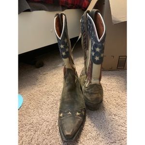 American flag cowgirl boots